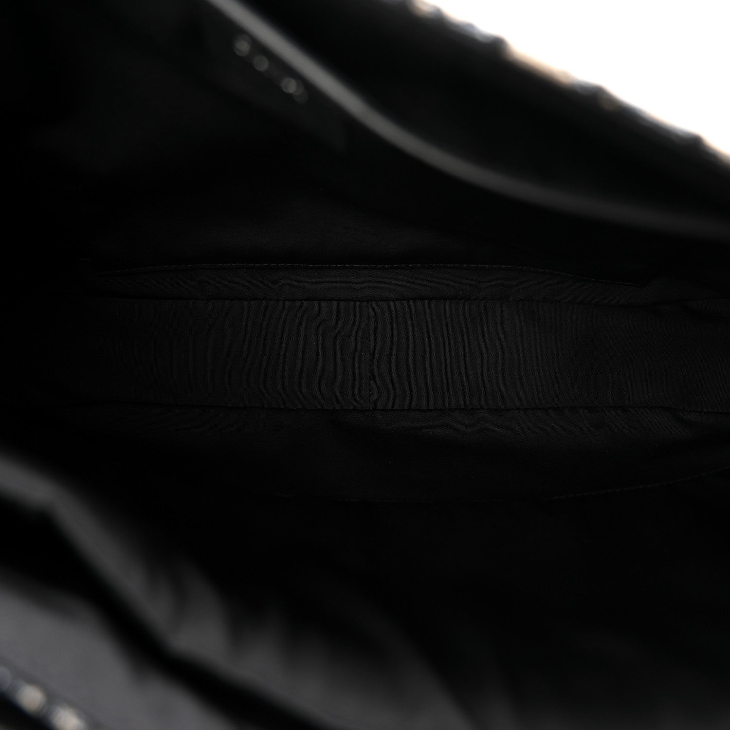 Grained Calfskin Oblique Saddle Messenger Black