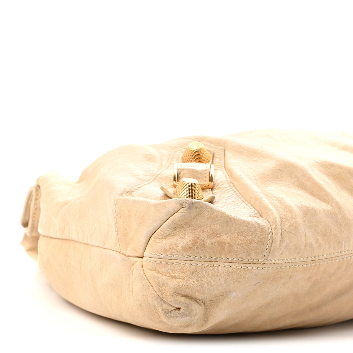 Agneau Giant 21 Gold Hardware Brief Praline