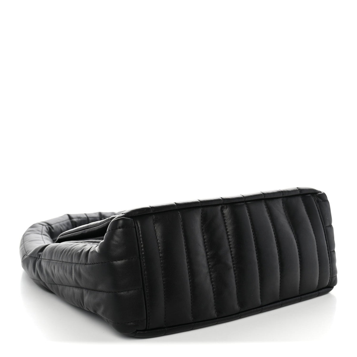 Thin Calfskin Small Monaco Sling Shoulder Bag Black