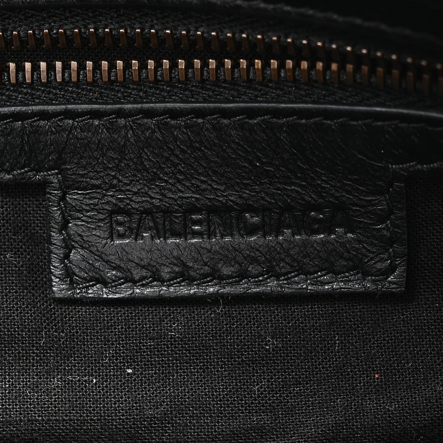 Agneau Arena Classic Hardware Le City First Bag Black