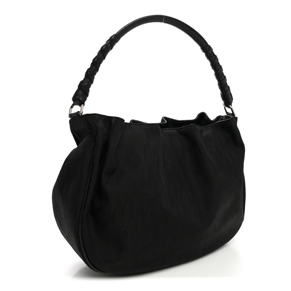 Nylon Monogram Lovely Hobo Black