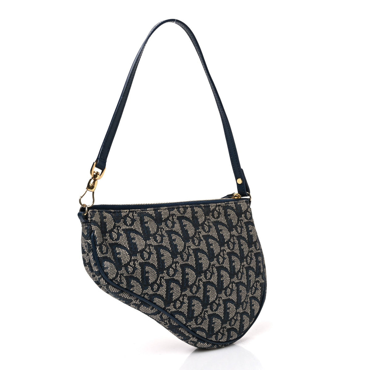 Monogram Mini Saddle Pochette Navy