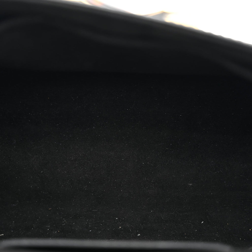Epi Tortoiseshell Twist Shoulder Bag MM Black