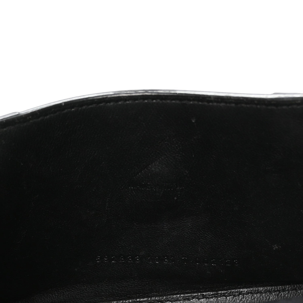 Box Calfskin Graffiti Logo Hourglass Top Handle Bag XS Black Silver