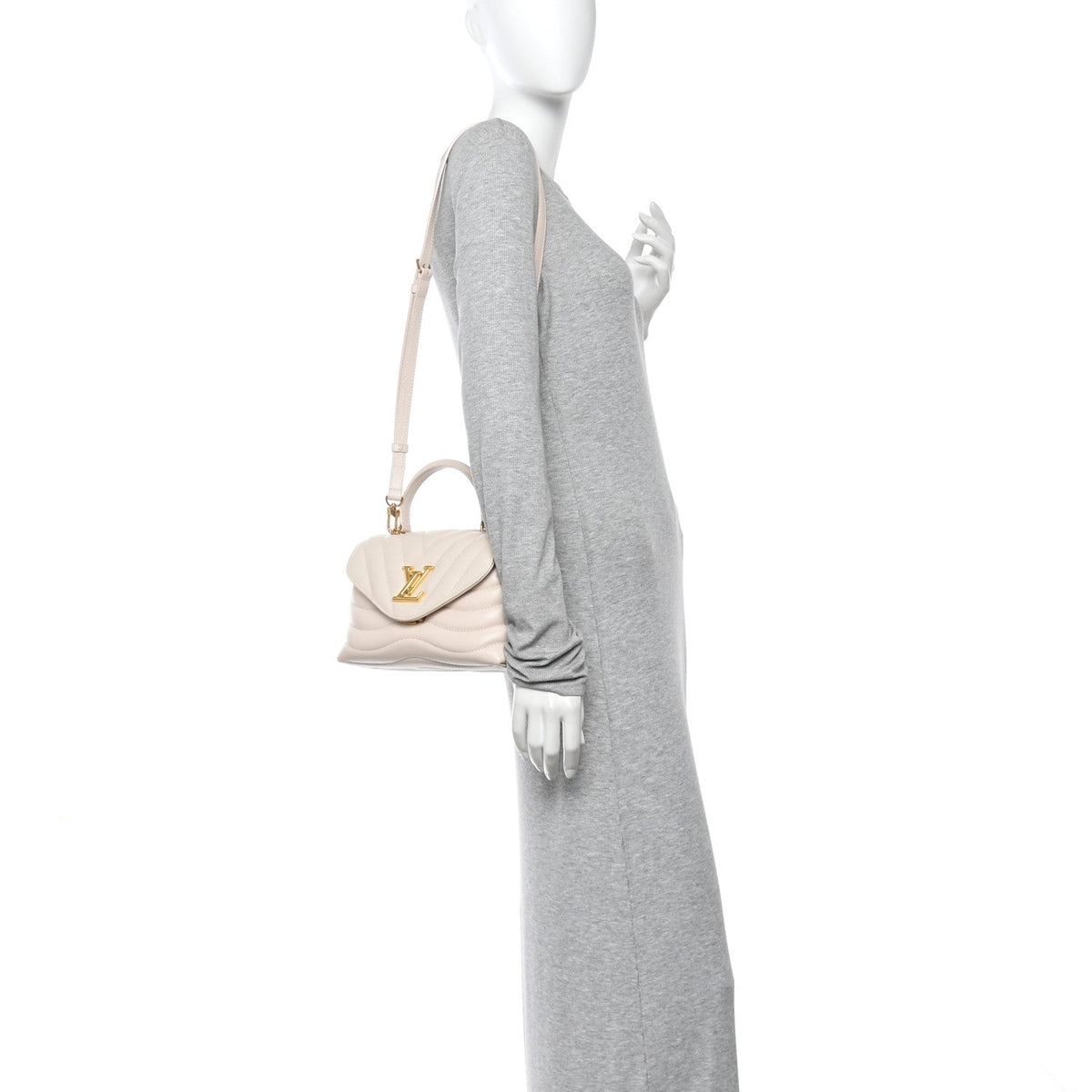 Calfskin Hold Me New Wave Ivory