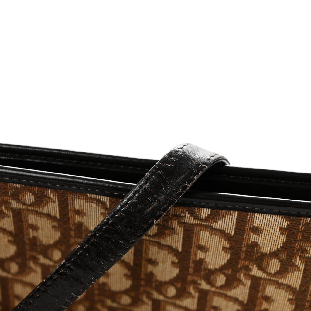 Monogram Trotter Shoulder Bag Brown