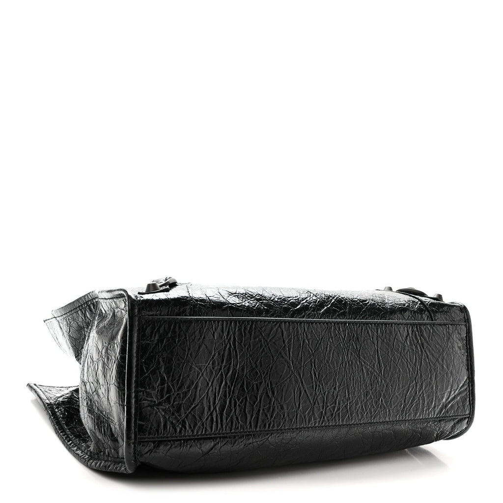 Agneau Arena Classic Hardware Small Le City Tote Black Black