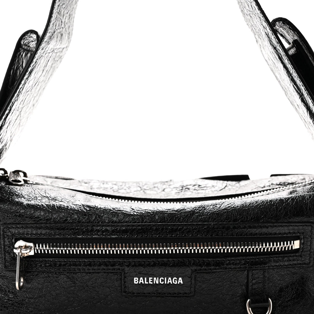 Agneau Arena Superbusy XS Sling Zip Shoulder Bag Black Black