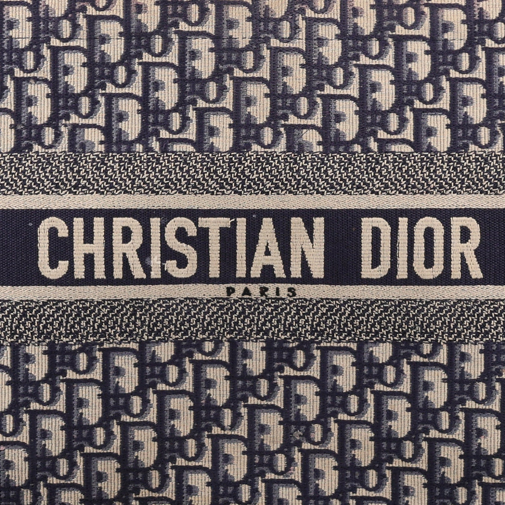 Oblique Medium Book Tote Blue Multicolor