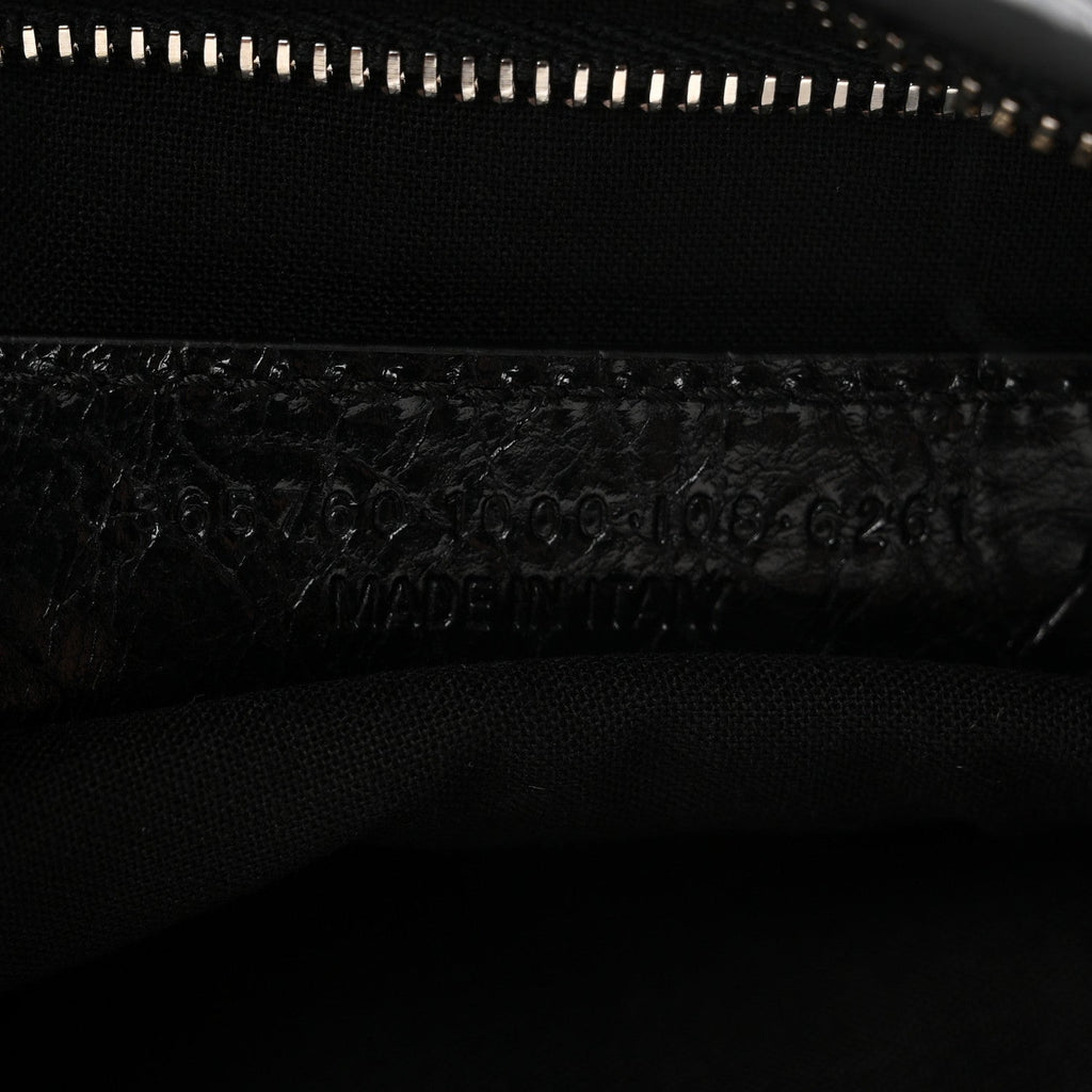 Agneau Arena Silver Hardware Medium Le City Black