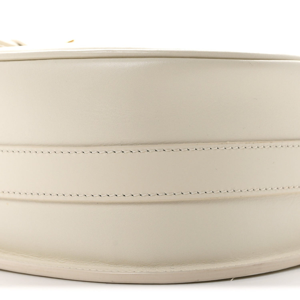 Box Calfskin Large Bobby Flap White