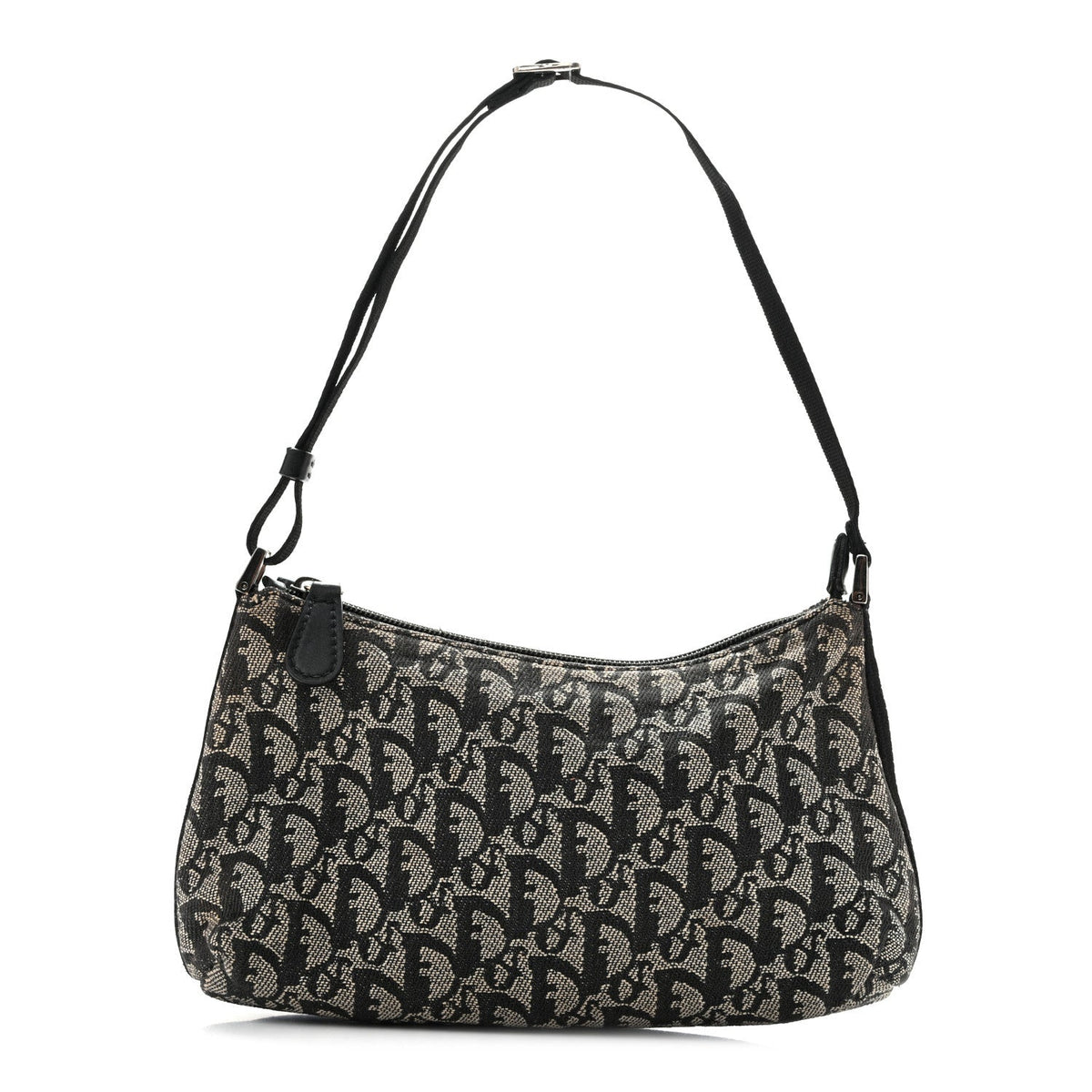 Monogram Shoulder Bag Pochette Black