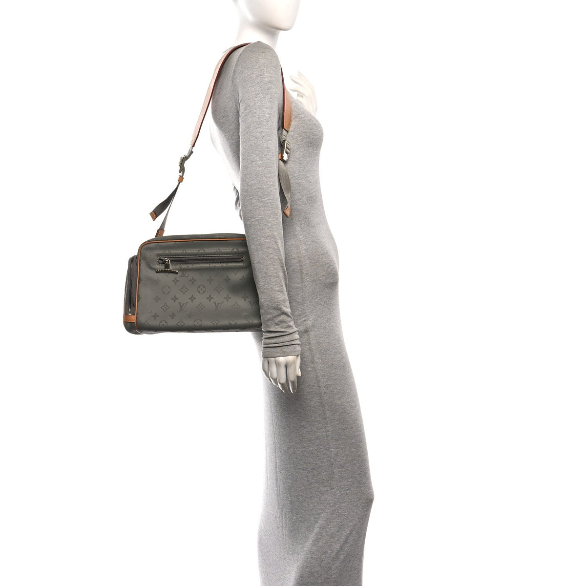 Monogram Titanium Camera Bag