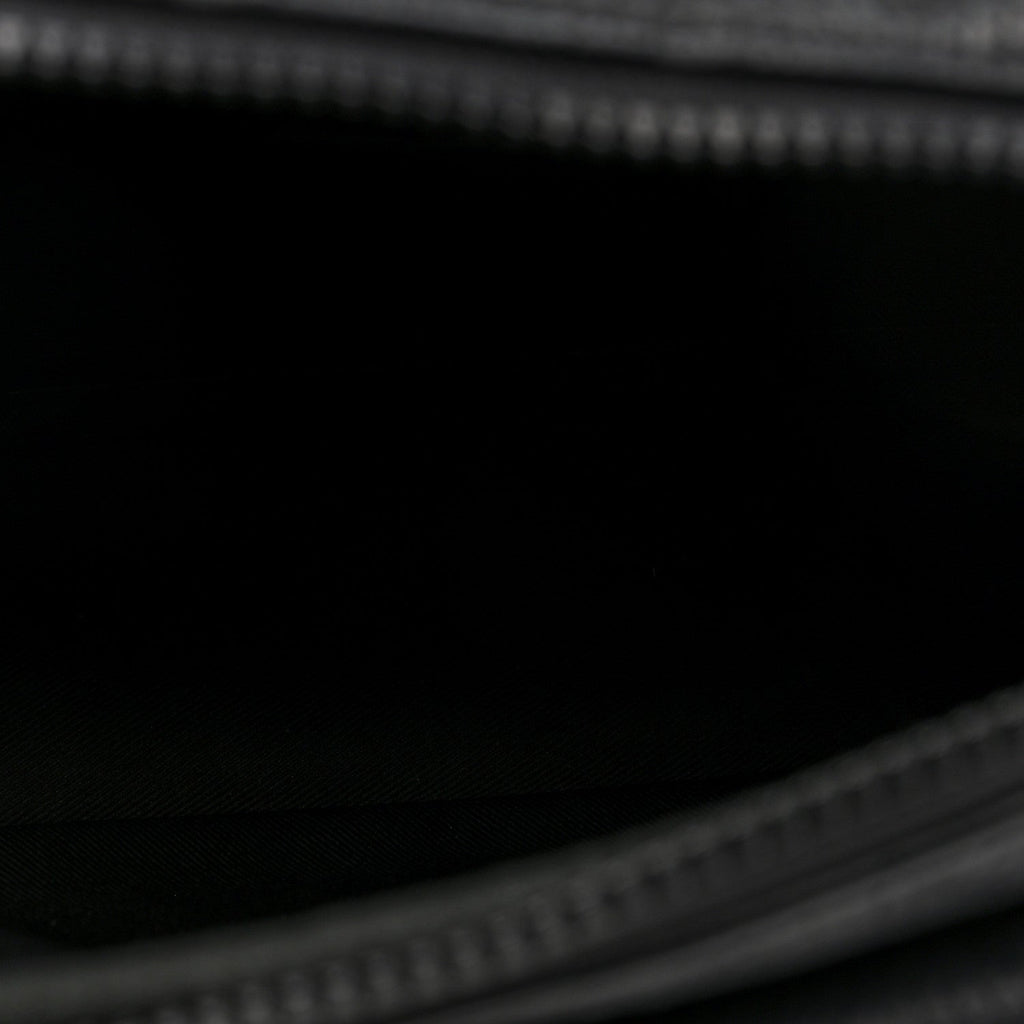 Taurillon Monogram S Lock Messenger Black