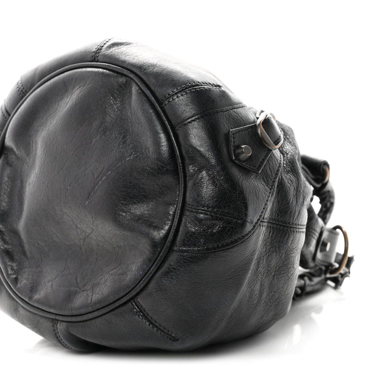 Agneau Classic Hardware Mini Pompon Dark Night