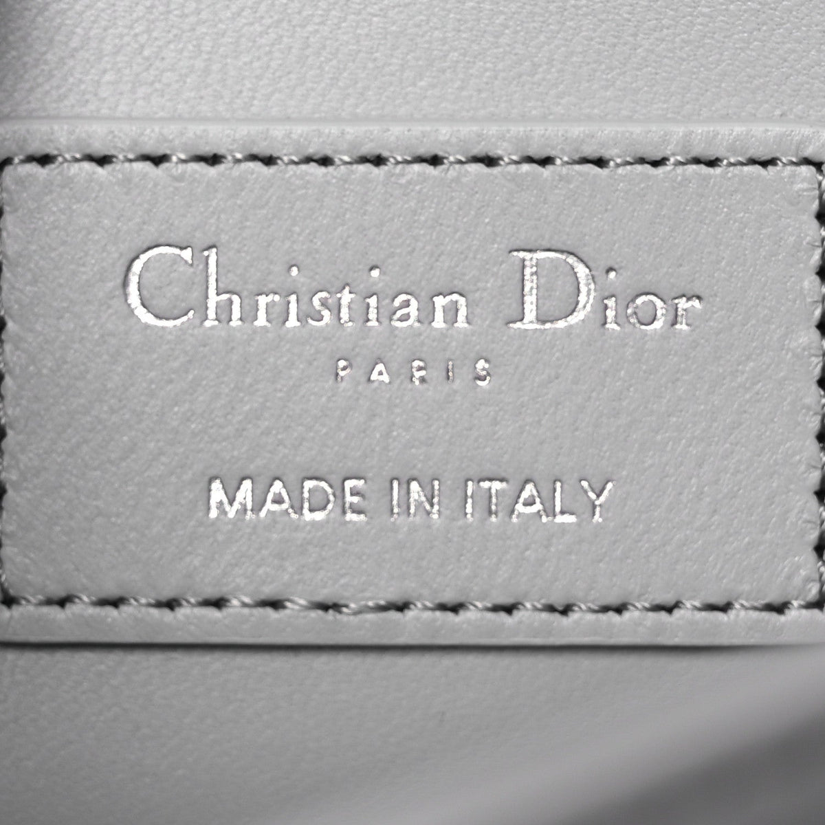 Lambskin Cannage My Dior Top Handle Bag Cloud Blue