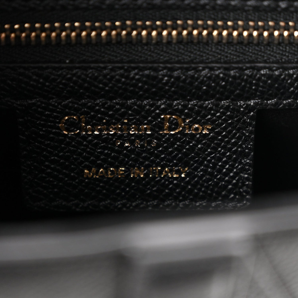 Grained Calfskin Saddle Bag With Strap Black