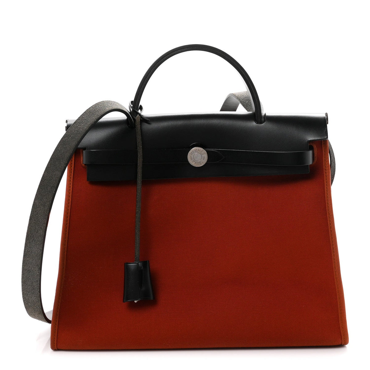 Toile Officier Vache Hunter Herbag Zip 31 PM Rouge H Black
