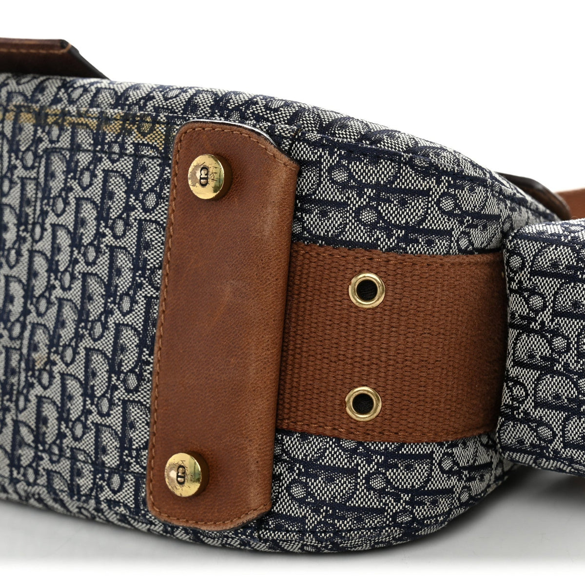 Calfskin Monogram Street Chic Columbus Blue