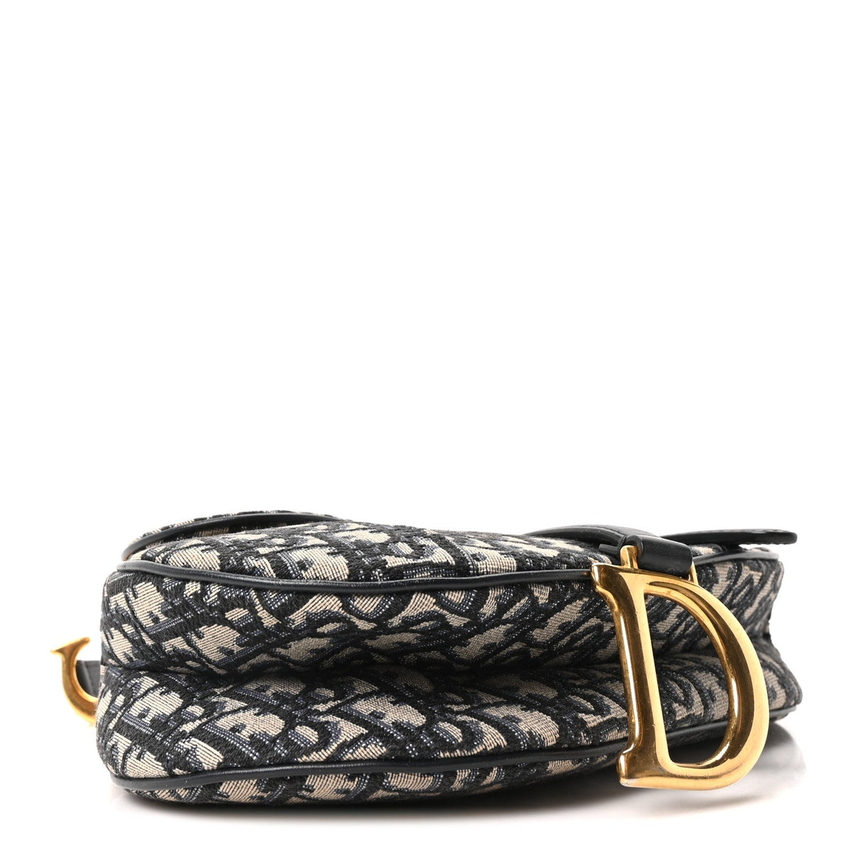 Oblique Saddle Bag Blue