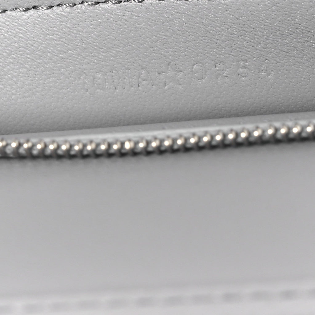 Lambskin Cannage My Dior Top Handle Bag Cloud Blue
