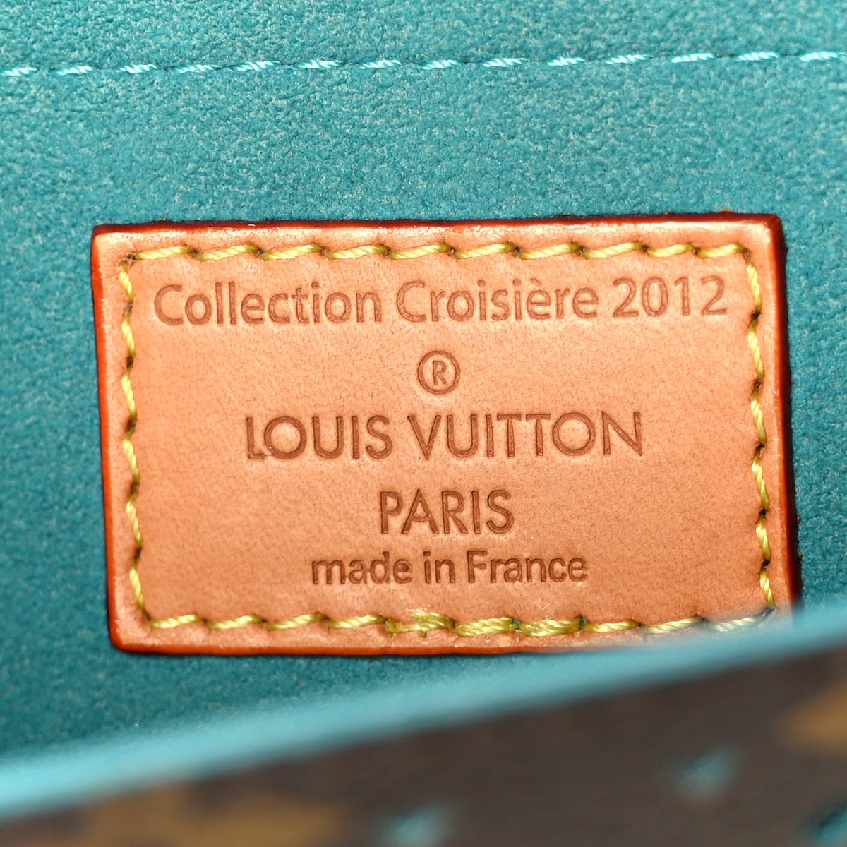 Monogram SC Flore Saumur Teal