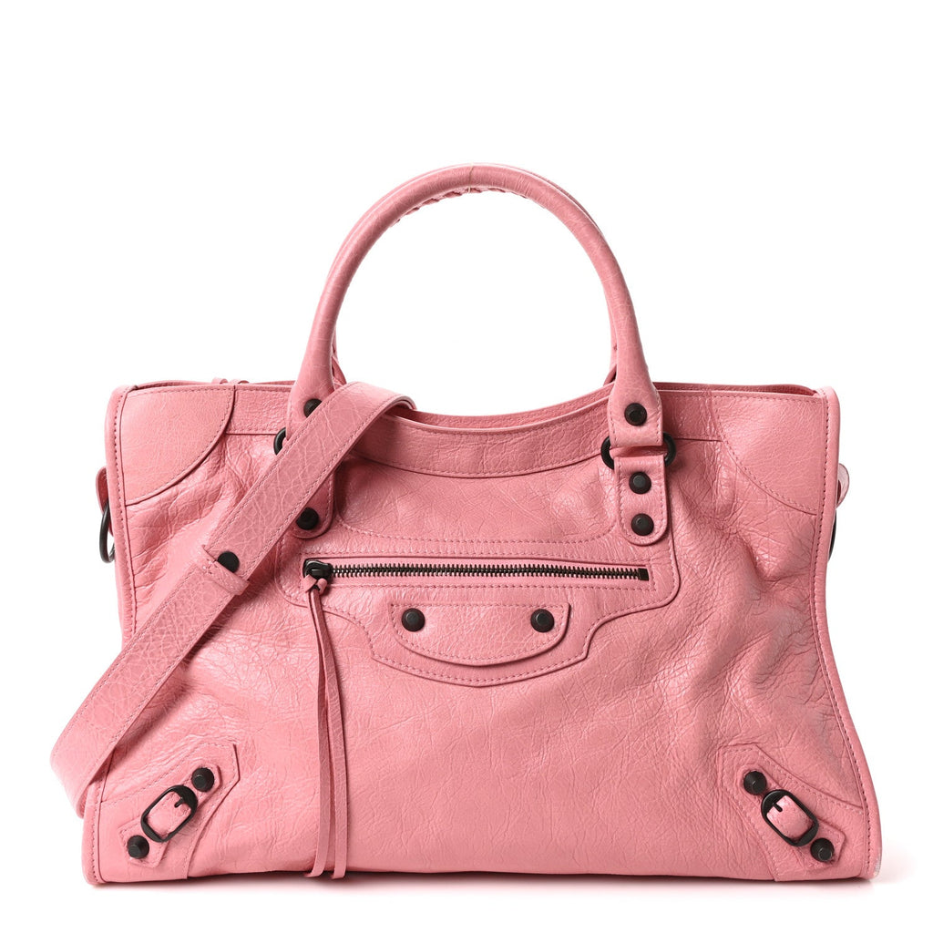 Agneau Arena Classic Hardware Medium Le City Vintage Pink