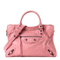 Agneau Arena Classic Hardware Medium Le City Vintage Pink