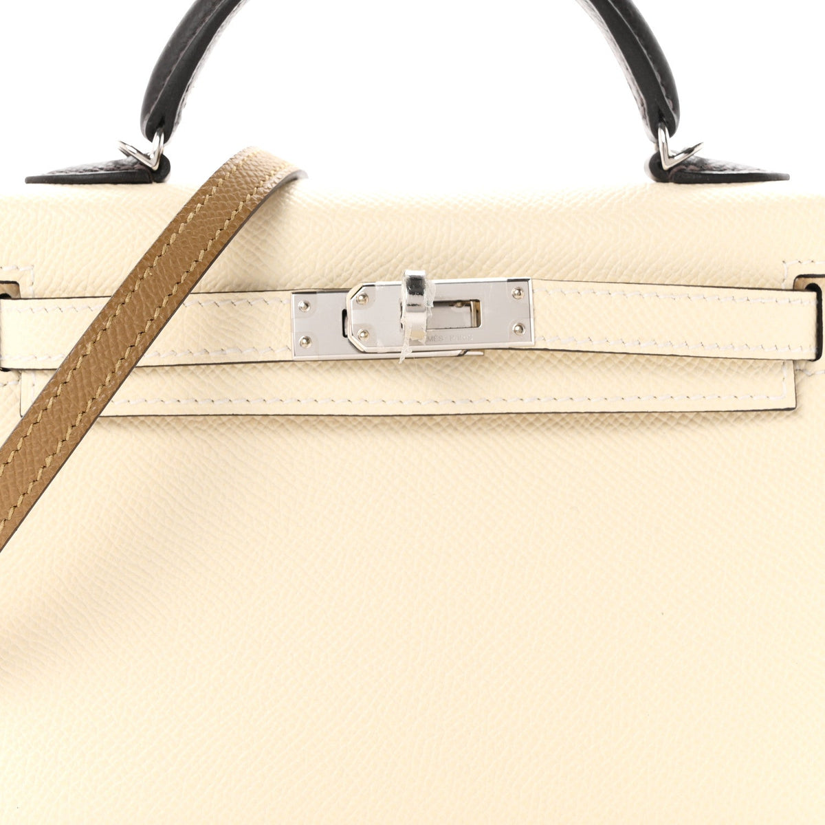 Epsom Mini Kelly Sellier 20 Nata Terre Bai Brun