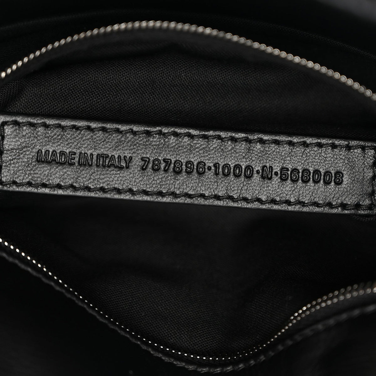 Thin Calfskin Small Monaco Sling Shoulder Bag Black