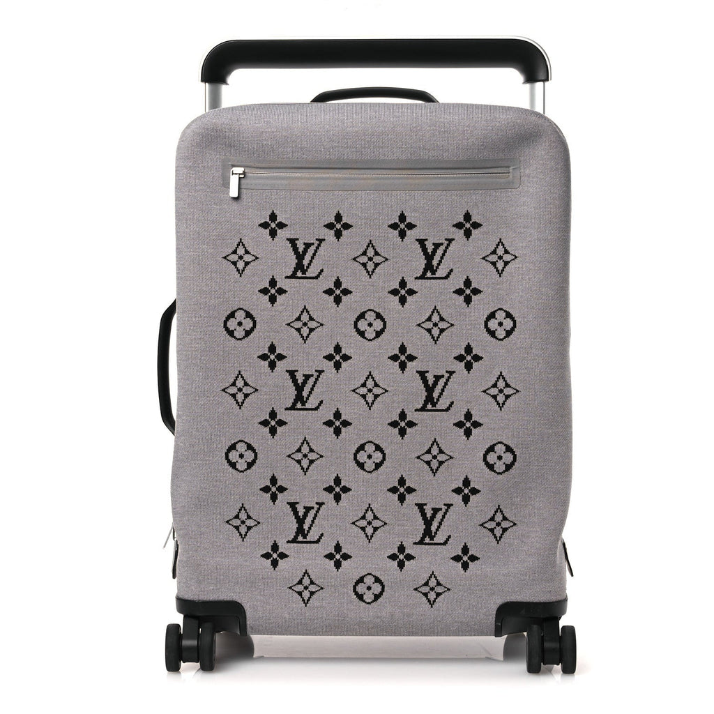 Knit Monogram Horizon Soft 55 Suitcase Grey