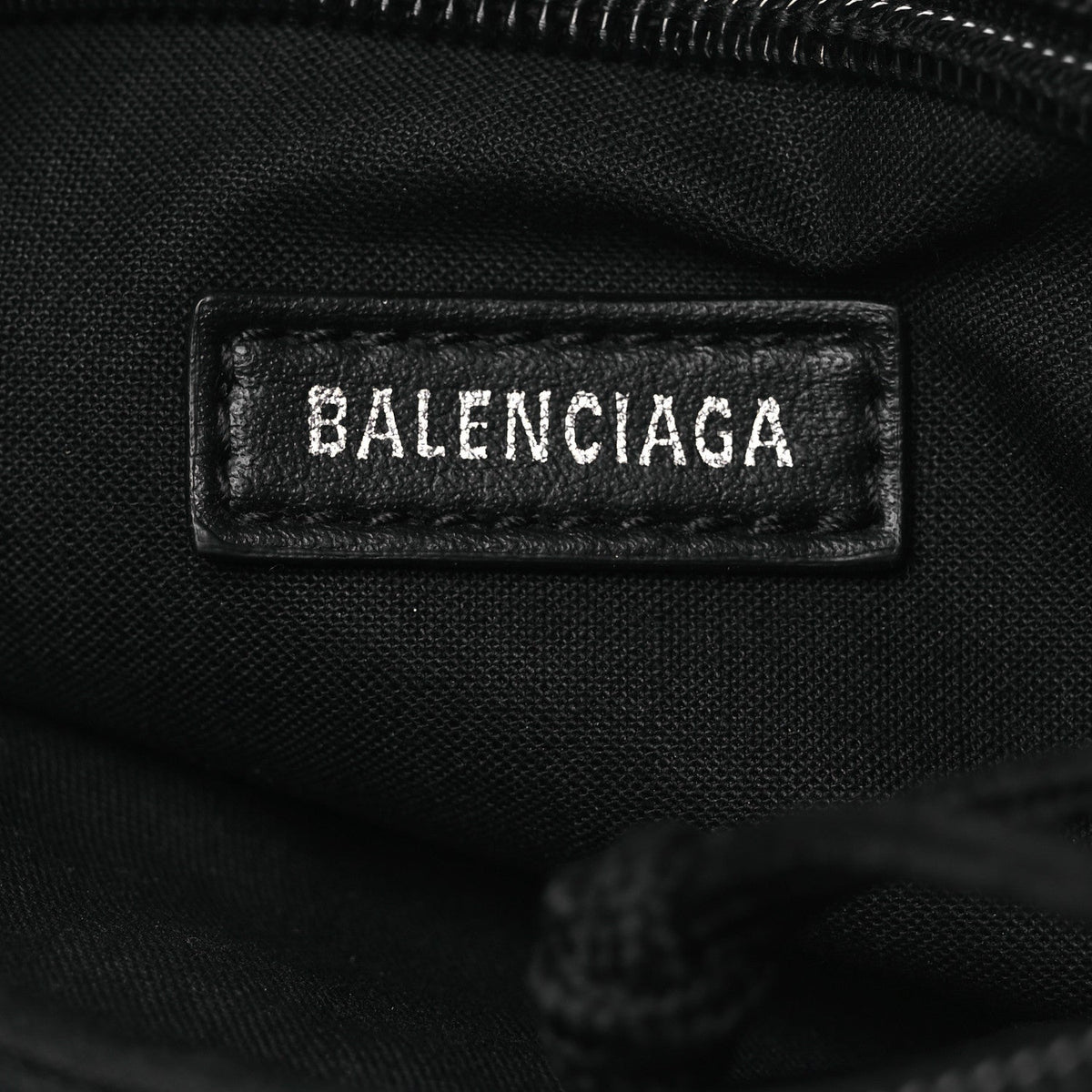 Nylon Explorer Crossbody Pouch Black