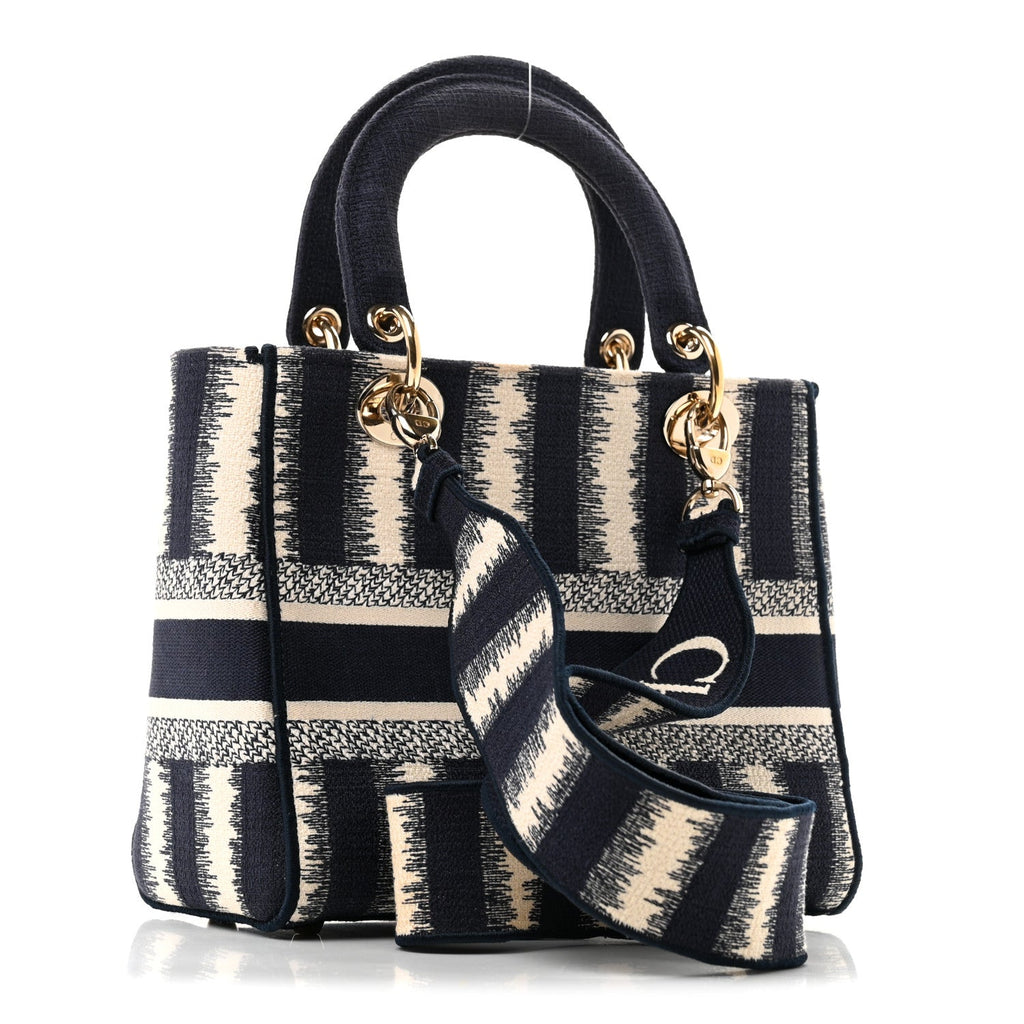 Canvas Medium D-Stripes Lady D-Lite Blue