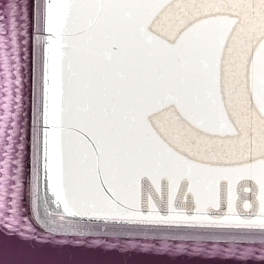 Metallic Aged Calfskin Quilted Nano Kelly Shopper Pink