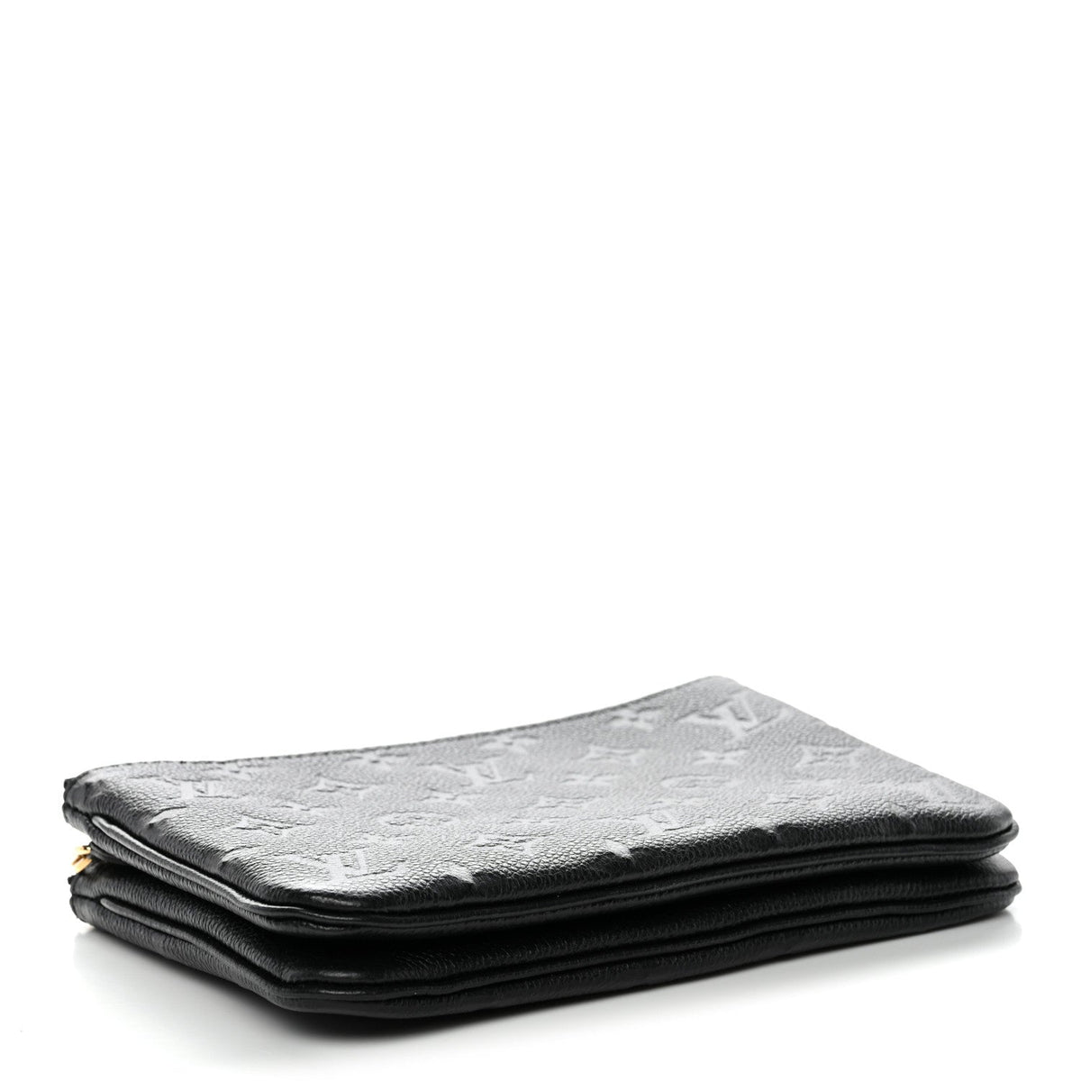 Empreinte Double Zip Pochette Black