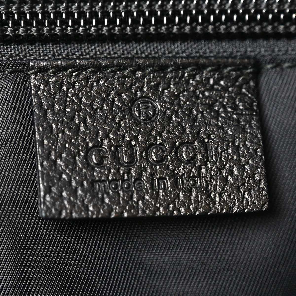 Monogram Web Large Diaper Tote Black