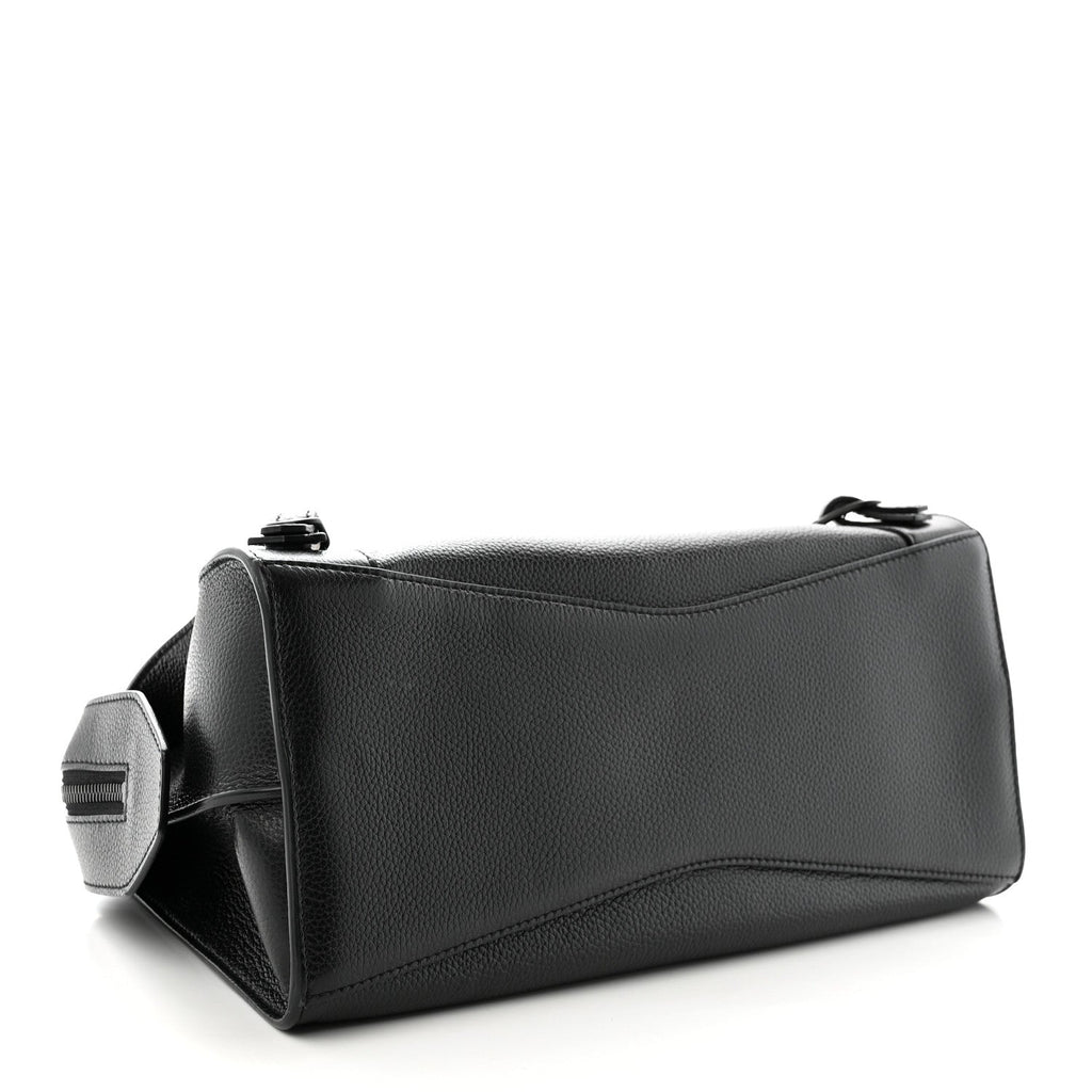 Grained Calfskin Neo Classic Black Hardware S City Black