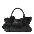 Agneau Arena Classic Hardware Le City First Bag Black
