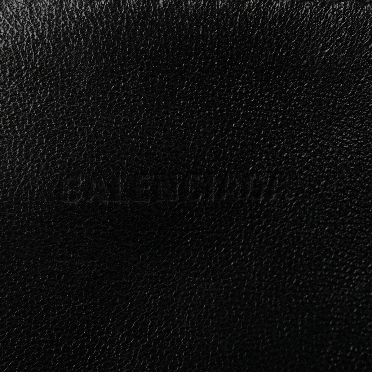 Grained Calfskin Neo Classic Black Hardware Medium City Black