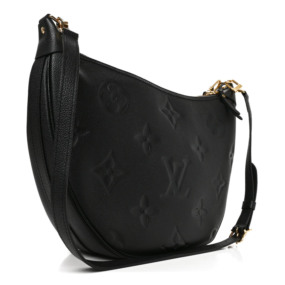 Empreinte Monogram Giant Loop Hobo Black