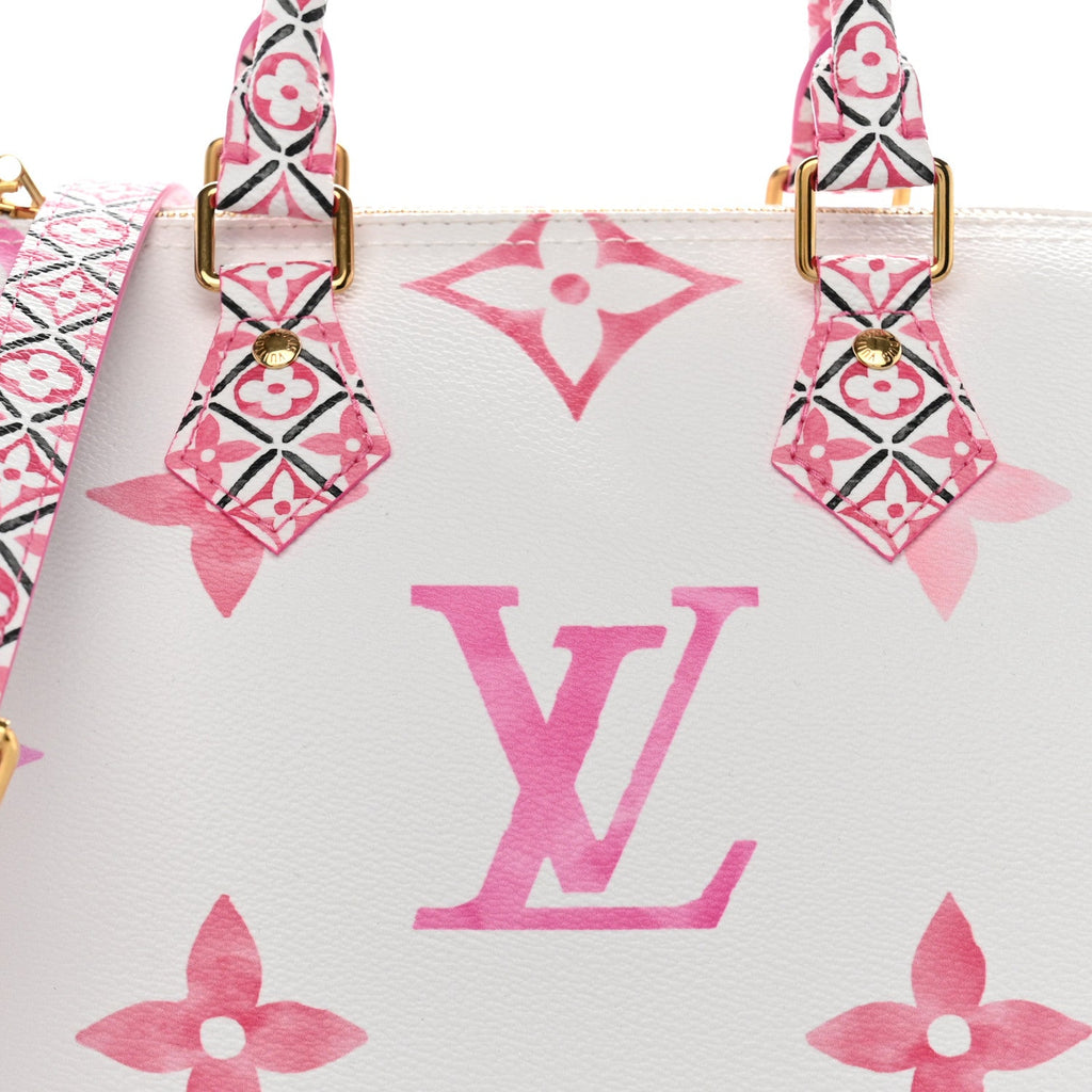 Monogram Giant By The Pool 2.0 Speedy Bandouliere 25 Rose