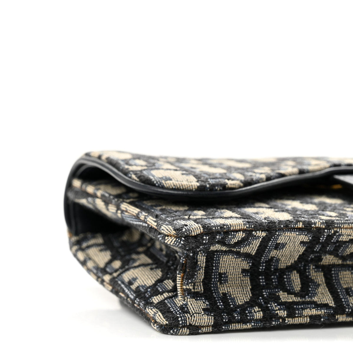 Oblique Saddle Belt Bag Blue