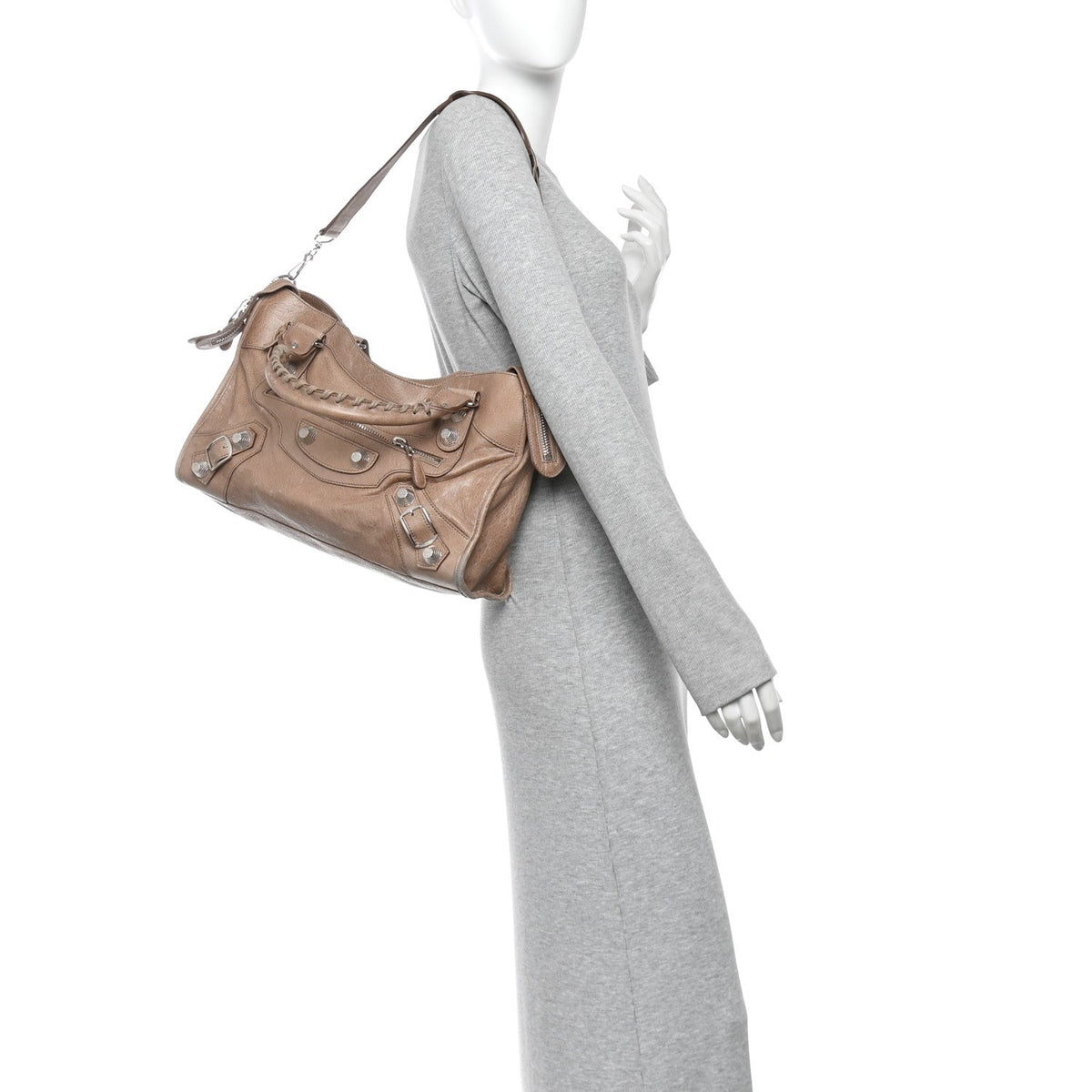 Agneau Giant 21 Silver Hardware City Seigle