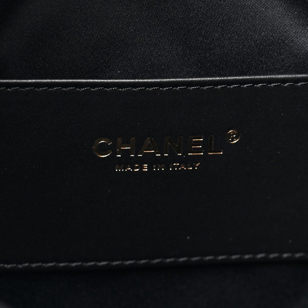 Washed Denim Quilted Medium Chanel 25 Handbag Black