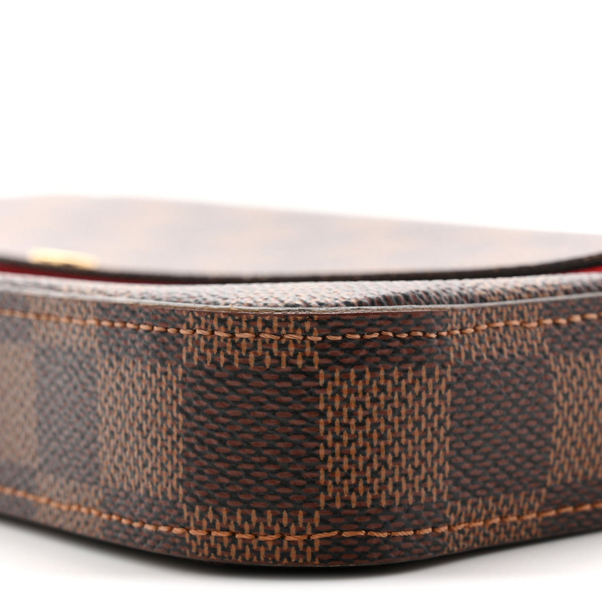 Damier Ebene Pochette Felicie Chain Wallet