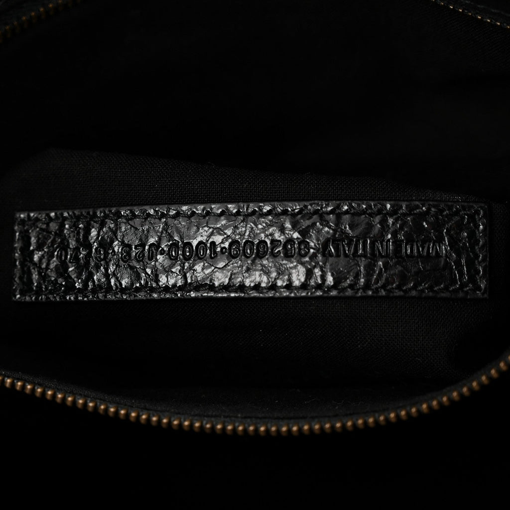 Agneau Arena Classic Hardware Small Le City Tote Black Black