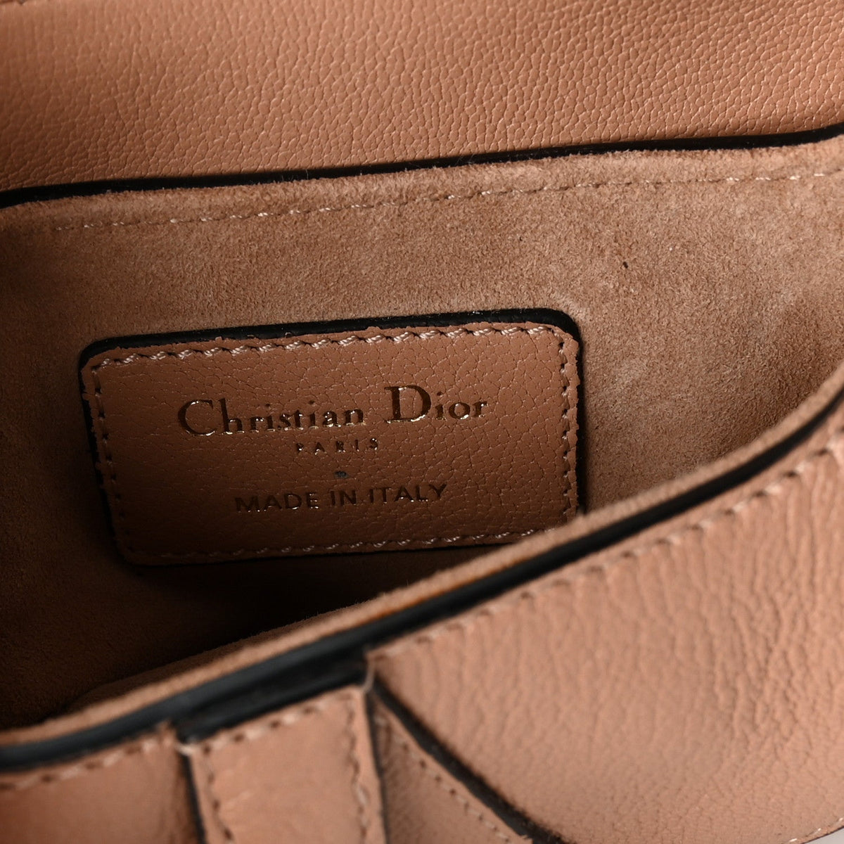 Goatskin Micro Saddle Bag Rose Des Vents