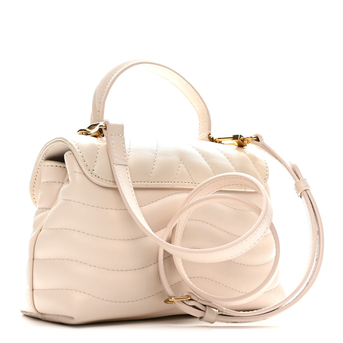 Calfskin Hold Me New Wave Ivory