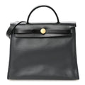 Toile H Berline Vache Hunter Herbag Zip PM 31 Ardoise Black Ecru