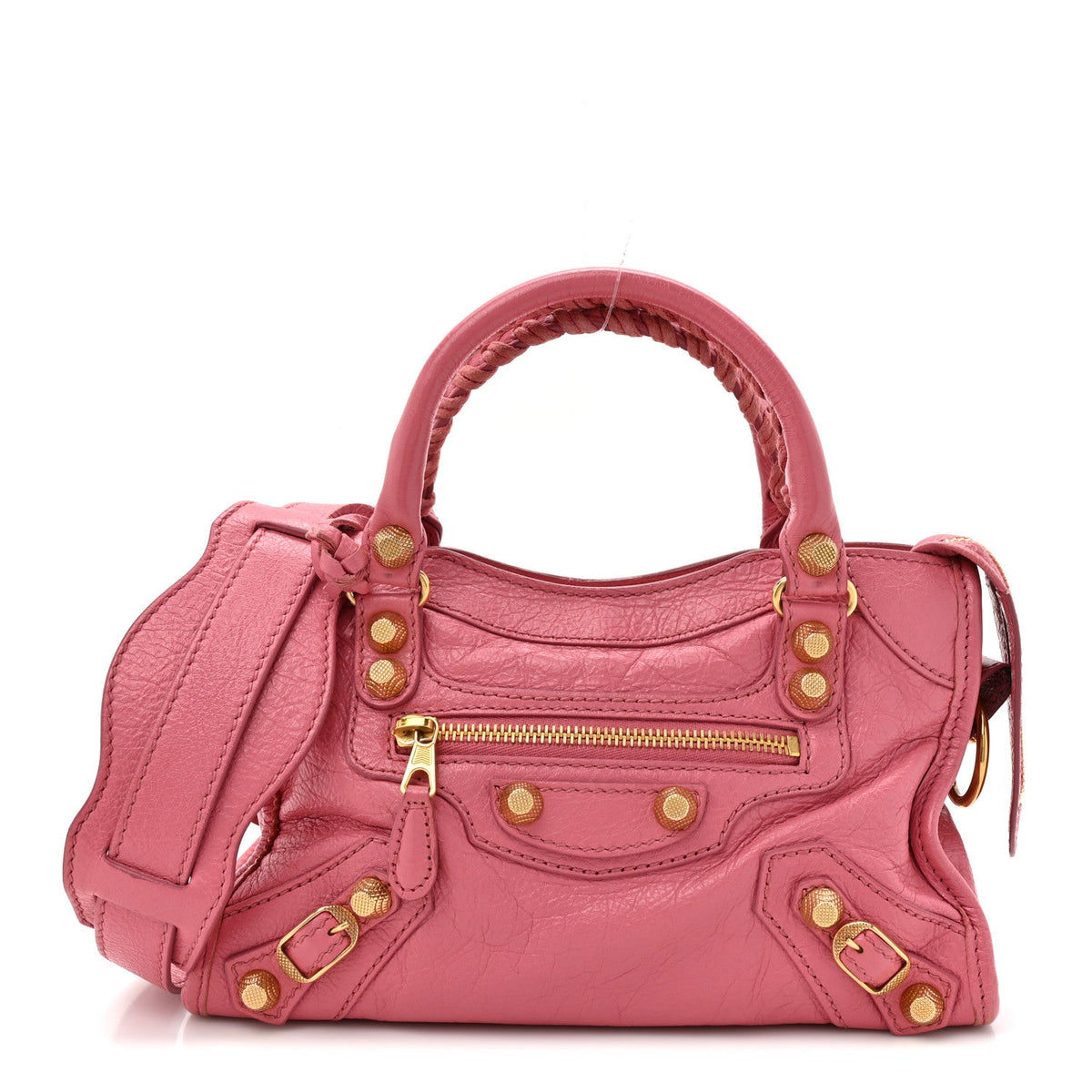 Agneau Giant 12 Gold Hardware Mini City Rose Bombon Raspberry